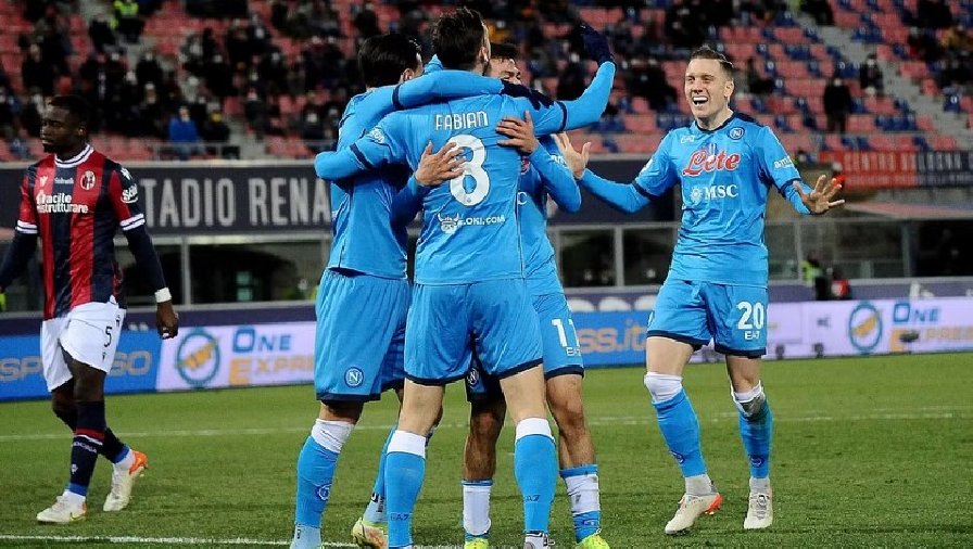 Những trận đối đầu đáng nhớ Napoli đấu với Bologna từ trước đến nay trong lịch sử đối đầu của hai đội