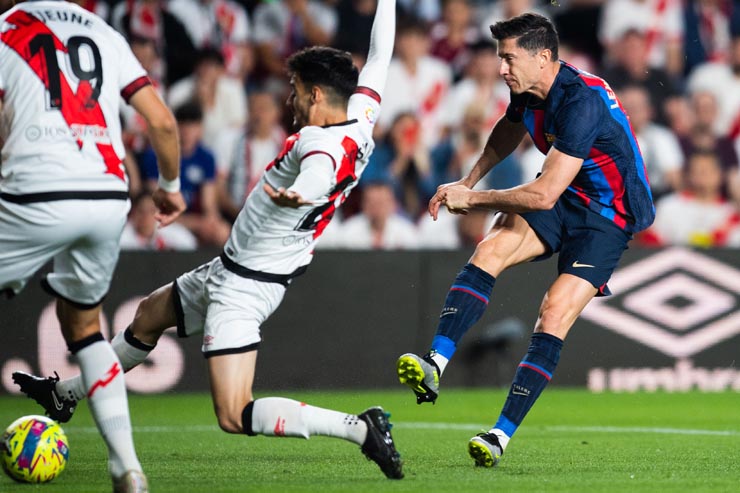 Phong độ Rayo đấu với Barcelona gần đây